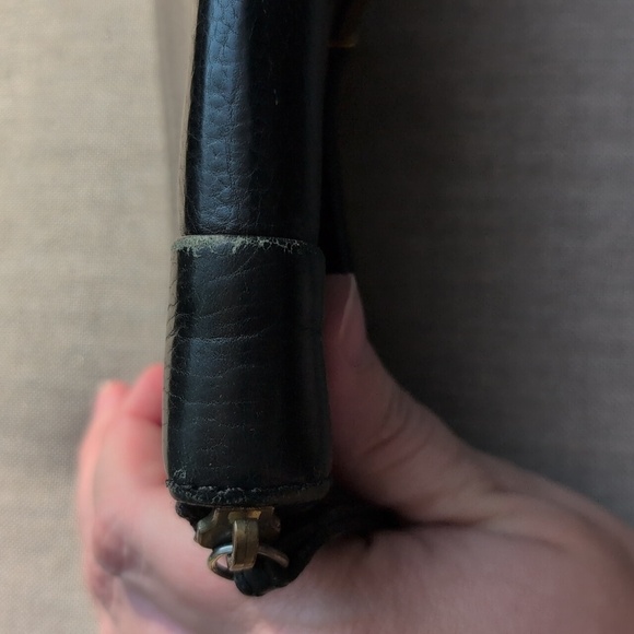 Chloe Elise Long Twist Lock Black and Gold Leather Wallet - Picture 12 of 12